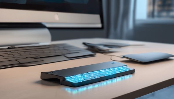 Le clavier magnétique rechargeable qui simplifie votre bureautique