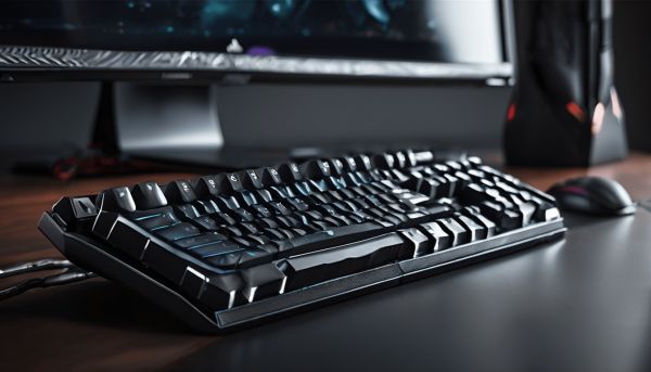 Un clavier avec fixation magnétique pour une expérience de jeu optimale